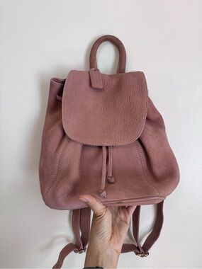 Vintage Coach Nubuc Sonoma Small Backpack (4938) in Rose Pink